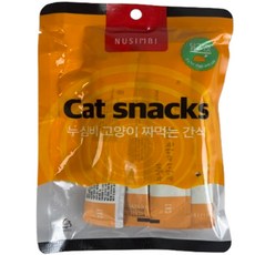 누심비 고양이 간식 대용량, 닭고기맛, 15g, 100개