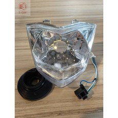 車殼玩家 RX110 GT125 GR125 大燈組 透明 無小燈 機車燈殼, 1個