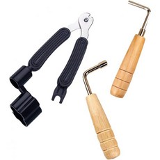 1세트 기타 줄 감기기 커터 핀 뽑기 도구 다기능 수리 액세서리 어쿠스틱 전기 악기용 필수 키트 쉬운 교체