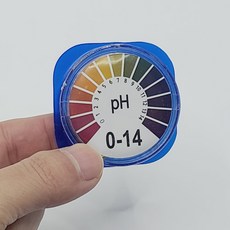 리트머스 시험지 6미터 PH 농도 산성 알칼리성 측정 테스트 종이 M50573, 2개