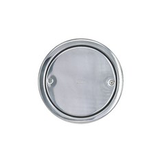 台灣製造 不鏽鋼方形圓形地板清潔口排水蓋 4吋 5吋, (SBC-528) 5吋圓形清潔口