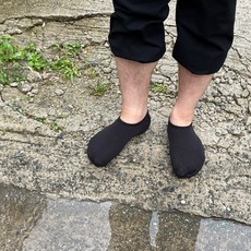 물놀이 수영용 아쿠아슈즈 핀삭스 미끄럼방지 블랙 XXL