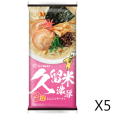 MARUTAI 九州濃厚豚骨拉麵, 5個, 久留米豚骨2026-11-18, 194g