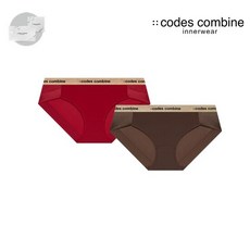 베이직여성햄라인팬티2종세트CEWBP961RDBR 2700581