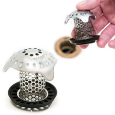 텁쉬룸 스테인리스 울트라 욕조 머리카락 거름망, 1개