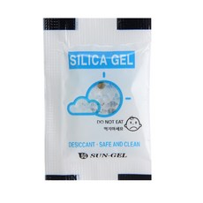 [PET 비닐] 식품용 실리카겔 제습제 습기제거제, 50개