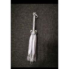 船泊系列浮標 適用管筏/鋁船/特快船 黑格/鮸魚/石斑/蝦必備, 1個, 鍍鋅,5.5kg