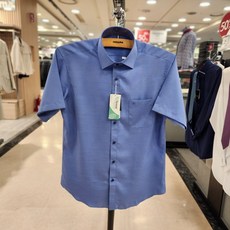 NC 불광점 레노마 셔츠 # 초특가 세일** 블루 퍼플 레이온 구김 없고 가볍고 시원한 일반 핏 반팔 셔츠ROUSG0-901- CB VL5555