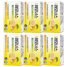 레모너스 고체레몬즙, 6개, 120정