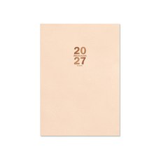 珠友 2027年A5/25K十字週誌-補充內頁 BC-50745, 01奶膚, 1個