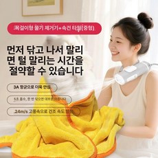 강아지 드라이기 애견 펫드라이룸 초강풍 반려견 건조기, 1개, 손자유+빠른건조 화이트+타월 옐로우, 기본 모델명/품번