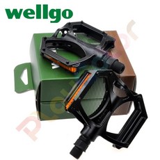 wellgo M195 登山車平價款反光踏板 玩色單車, 1個