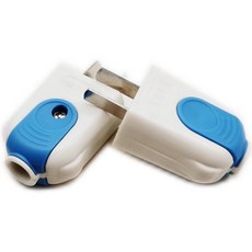 阻燃單相二極插頭A17 二級電源插頭 轉動式插頭 電插插頭 2P插頭, 3個, 如圖, 61mm