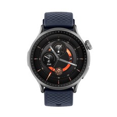 GTR3 防水智慧手錶, GTR3矽膠藍色, 40mm, GPS 藍芽