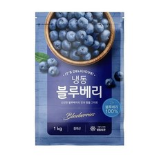 베리칠레 IQF 냉동 블루베리 칠레산 1kg, 1개