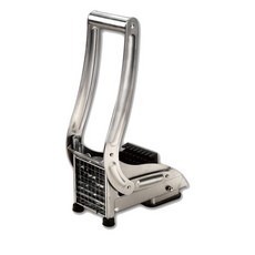 省力設計 附贈兩種刀頭 按壓式切條機 430不鏽鋼 馬鈴薯 蔬菜切條器 切割器 【AAA6386】, 薯條切條機, 1個