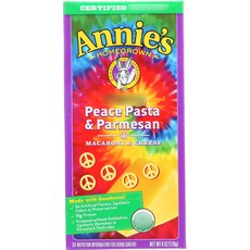애니스 피스 파스타 마카로니 & 파마산 치즈 프로틴, 170g, 1개