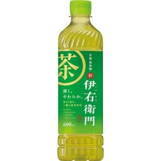 산토리 녹차 이에몬 차 600ml 24병