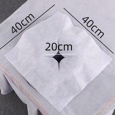 일회용 마사지베드 얼굴 패드 시트 커버