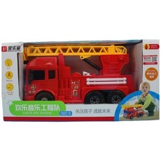 寶樂星 音效摩輪消防車 6875, 一台入