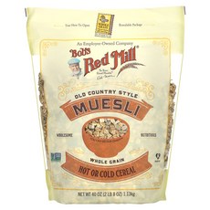 Bob's Red Mill 뮤즐리 올드 컨트리 스타일 통곡물 1.13kg(40온스), 1.13kg, 1