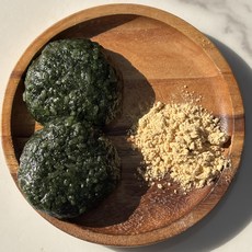 미건빚담 밥알쑥찰떡 밥알쑥인절미 쑥고함량 강화교동찹쌀 개별포장, 2kg, 1박스