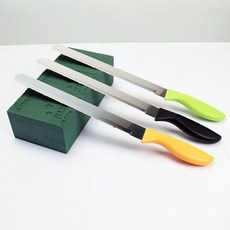花泥刀 花店花束用品 切花泥專用刀 切割花藝工具 鮮花包裝DIY材料, 1個, 花泥刀鋸齒款（顏色隨機）