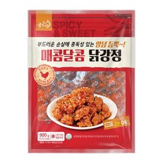 굿프랜즈 매콤달콤 닭강정 900g, 1개