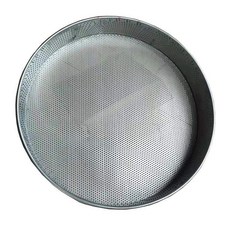 不鏽鋼篩子 圓孔篩網 衝孔家用篩子 155mm, 不鏽鋼篩子孔徑1.5mm1個, 1個