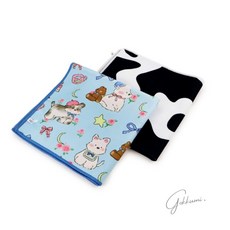 슬우네Pick 다용도 매직 보자기 파우치 포장보자기, 강아지, 1개