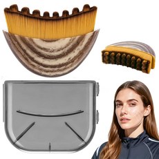 페이스 브러시 SANLESS 림프 컨투어 페이셜 마사지 도구 얼굴용 편안하고 부드러운 인체 공학적 배수 마사저 221468