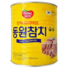 동원epa 프리미엄참치 3000g, 동원 EPA 프리미엄 참치 3kg 대용량 참치캔 통조림, 1개, 3kg