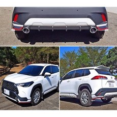 娜娜汽車 豐田 CC CROSS 小改前 RF空力套件 運動版 ABS 亮黑款, 1個