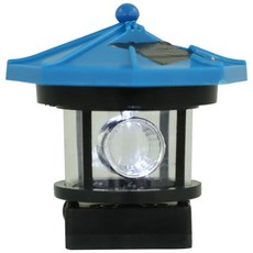 태양열 등대 야외 회전 정원 램프 방수 태양광 마당 장식, 02 B