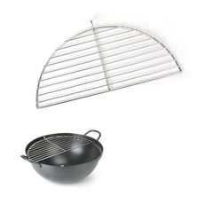 업소용 스텐 반달 튀김망 50호 49cm 기름망 씨팬망 채 pre+2660ru