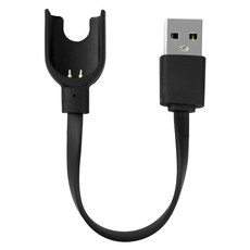 MI 小米手環 3 副廠充電線, 黑色, 1個