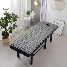 미끄럼 패드 침대 두꺼운 쿠션 매트리스 방지 매트 마사지 병원 구멍이있는 트리트먼트 스파