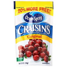 Craisins 드라이드 크랜베리 오리지널, 170g, 1개