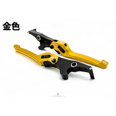 JS 可調拉桿 手煞車拉桿 適用 新勁戰 六代戰, 金色,不加購, 1個