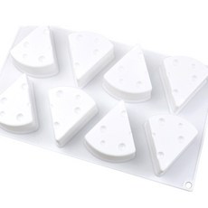 실리콘몰드 - 치즈8구 치즈몰드 베이킹치즈몰드 쿠킹