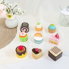 木製過家家榨汁機 兒童果汁機 親子互動 寶寶分享玩具 幼兒園, kabi-9粒甜品0.42, 1個