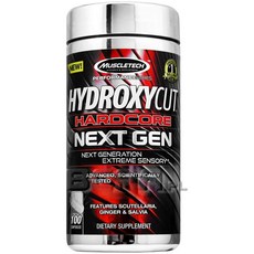 Muscletech Health Hydroxycut Hardcore Next Gen膠囊, 100入, 1個