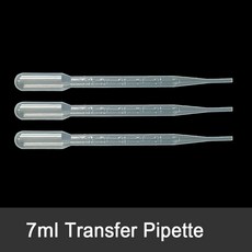 일회용 스포이드 7ml 500개(pk) 드로퍼 분주기 파스퇴르피펫 파이펫 Transfer pipette, 500개