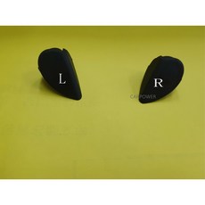 CARPOWER KOSO M8 M10 後照鏡防水塞 防水蓋 鏡塞, 1個, 左邊