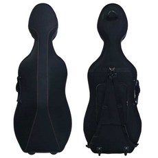 첼로 케이스 가방 악기 경량 보관함 운반 충격방지, 1/2 첼로