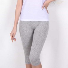 브이커머스 필라테스옷 여성 인견 7부 레깅스