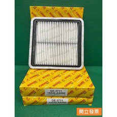 速霸陸 IMPREZZA 2.0 空氣濾芯 GE-3700 飛鹿牌 台灣製造, 1個