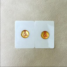 옴자 스티커(24K 순금)
