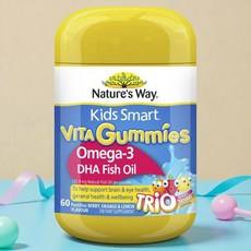 네이쳐스웨이 키즈스마트 오메가3 60젤리, 1개