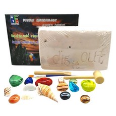 해양생물발굴 체험과학 매립키트 실험실 창작교실 과학기자재 과학세트 놀이학습, 1개